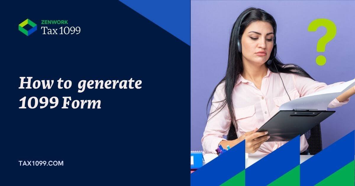 How to Generate a 1099 for Contractors or Employees